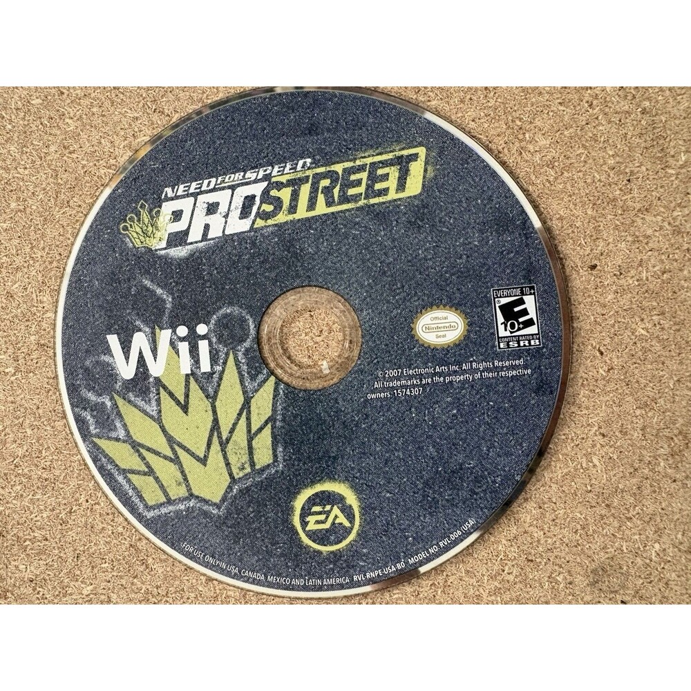 Wii Need for Speed: ProStreet Nintendo Wii - Disc Only